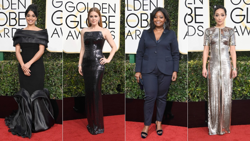 Illustration for article titled Here's Every Look from the 74th Annual Golden Globes Red Carpet. Awards Season Is Here!